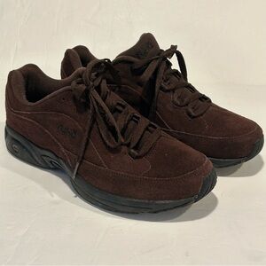 RYKA Catalyst Plus Women's Brown Suede Walking Shoe Sneaker Size 10
